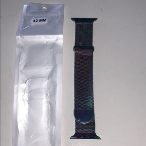 apple watch 42mm stainless steel milanese loop